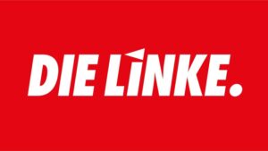 Das Logo der Partei: Die Linke