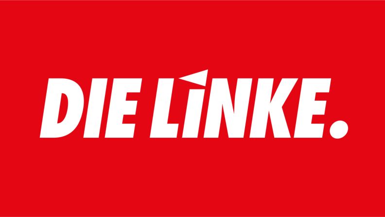 Das Logo der Partei: Die Linke
